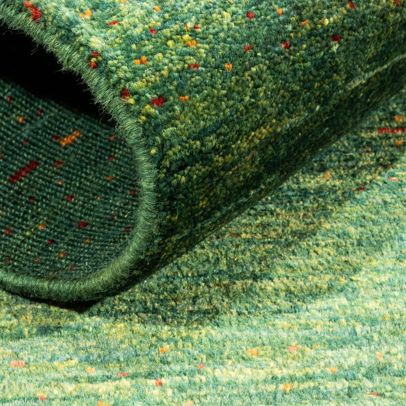 Gabbeh Tapijt - Loribaft Perzisch - 140 x 70 cm - groen