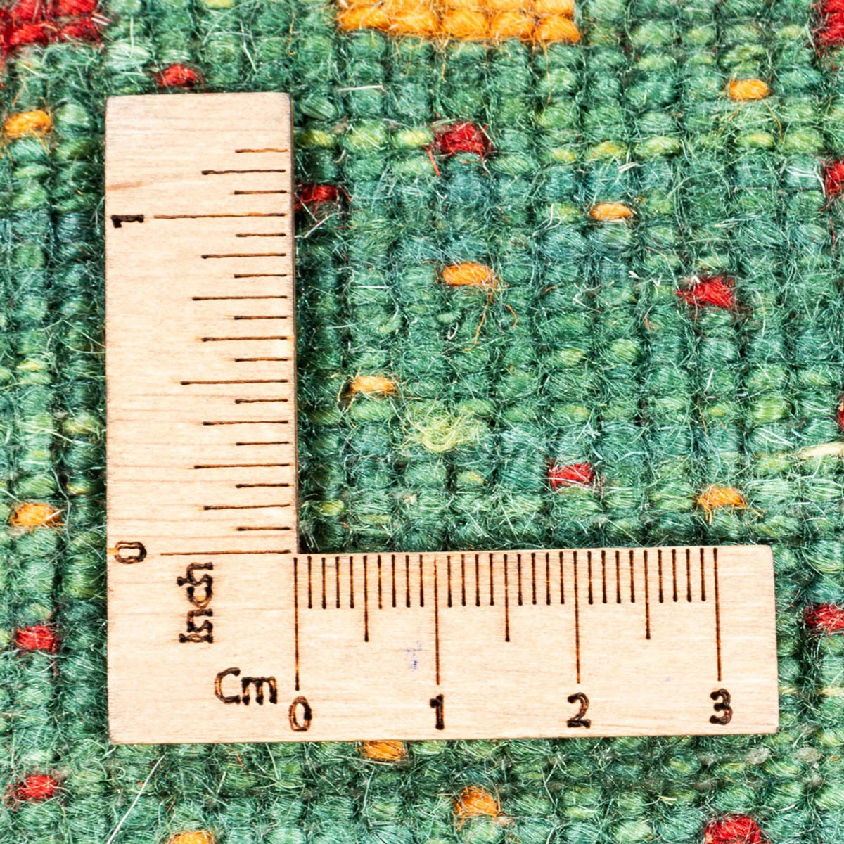 Gabbeh Tapijt - Loribaft Perzisch - 140 x 70 cm - groen