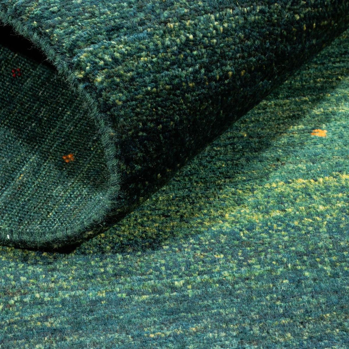 Gabbeh Tapijt - Loribaft Perzisch - 144 x 84 cm - groen