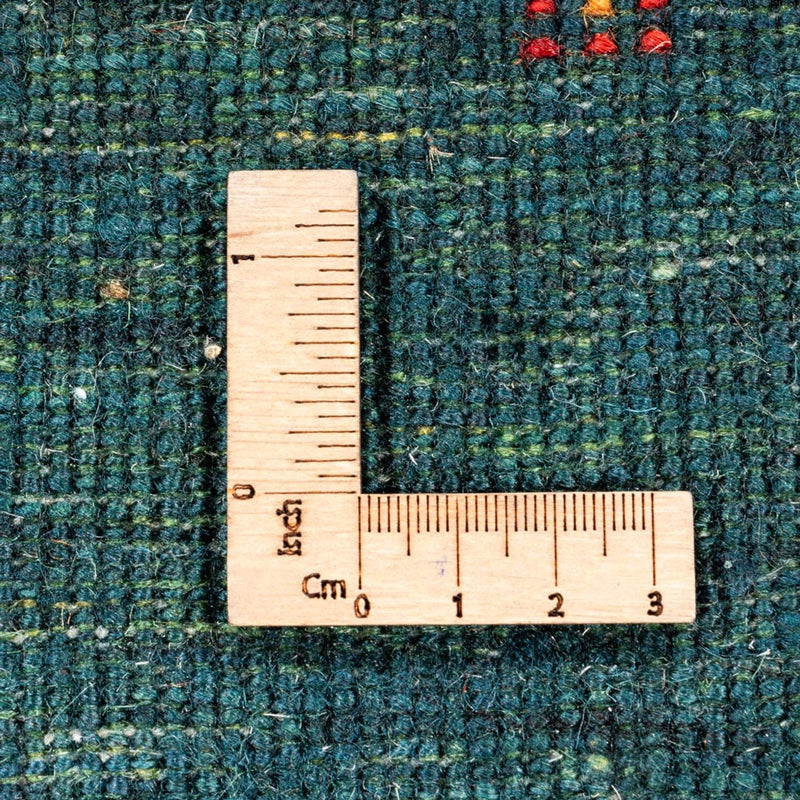 Gabbeh Tapijt - Loribaft Perzisch - 144 x 84 cm - groen