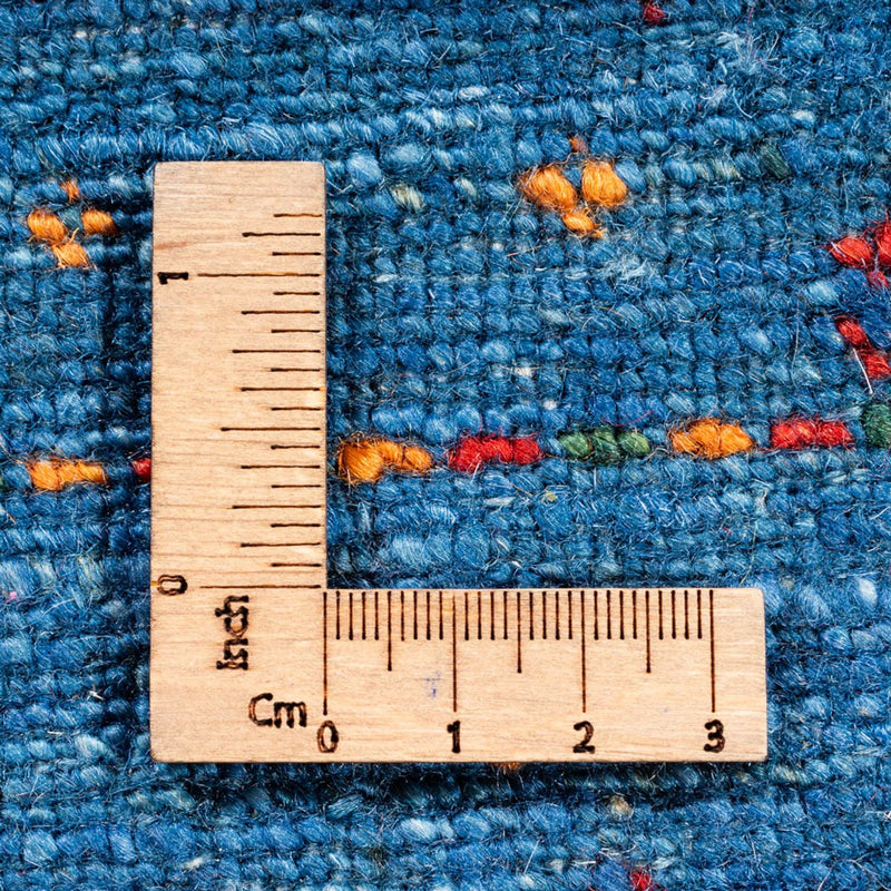 Gabbeh Tapijt - Loribaft Perzisch - 120 x 80 cm - blauw
