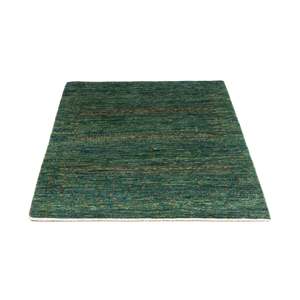 Gabbeh Tapijt - Loribaft Perzisch - 124 x 87 cm - groen