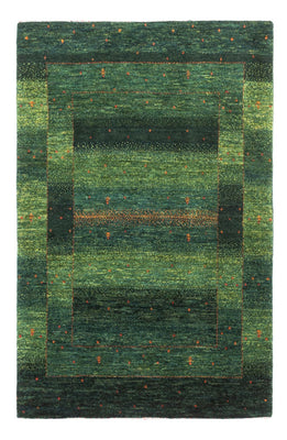 Gabbeh Tapijt - Loribaft Perzisch - 129 x 82 cm - groen