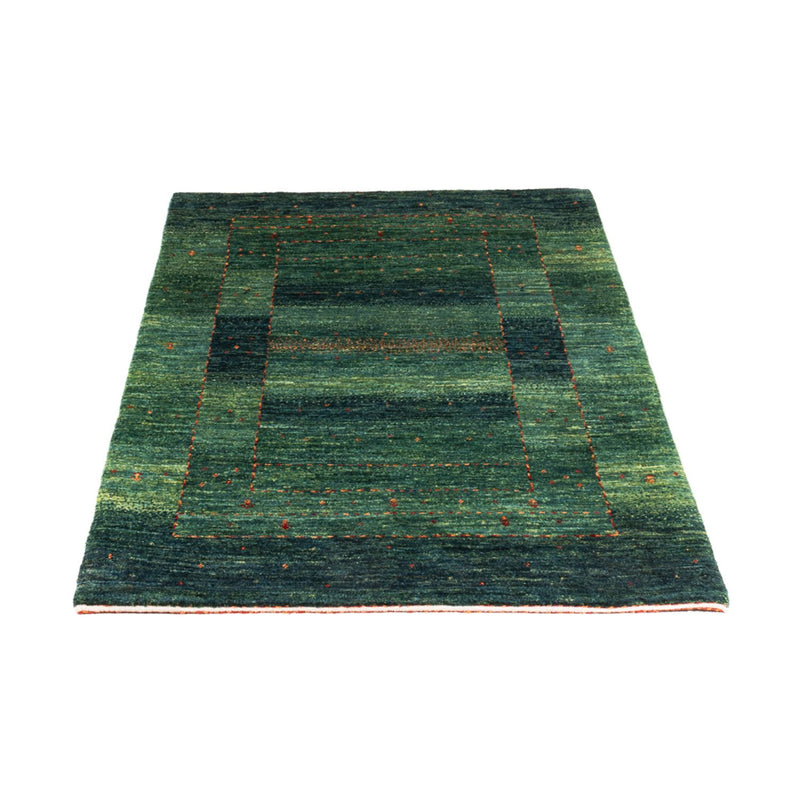 Gabbeh Tapijt - Loribaft Perzisch - 129 x 82 cm - groen