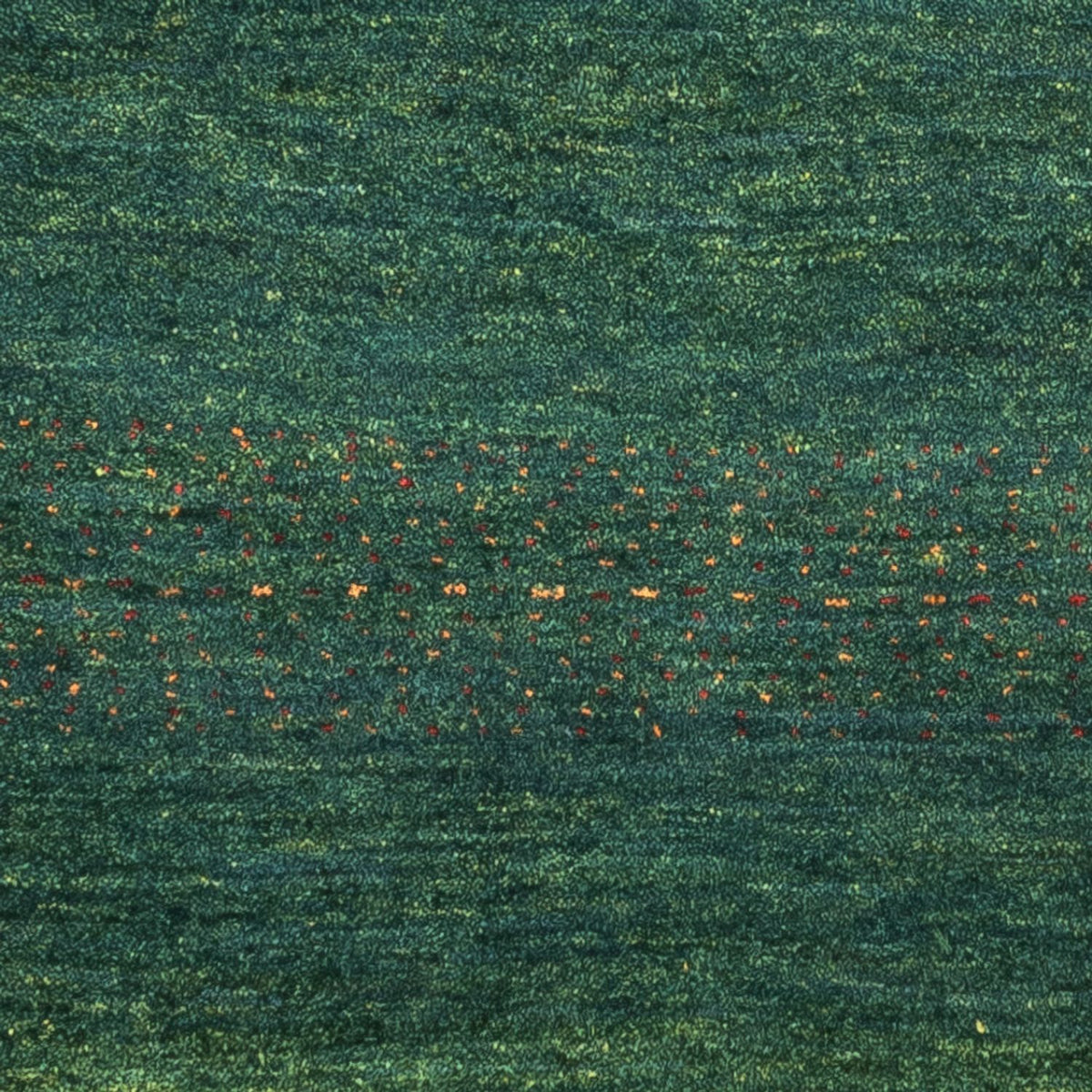 Gabbeh Tapijt - Loribaft Perzisch - 126 x 78 cm - groen