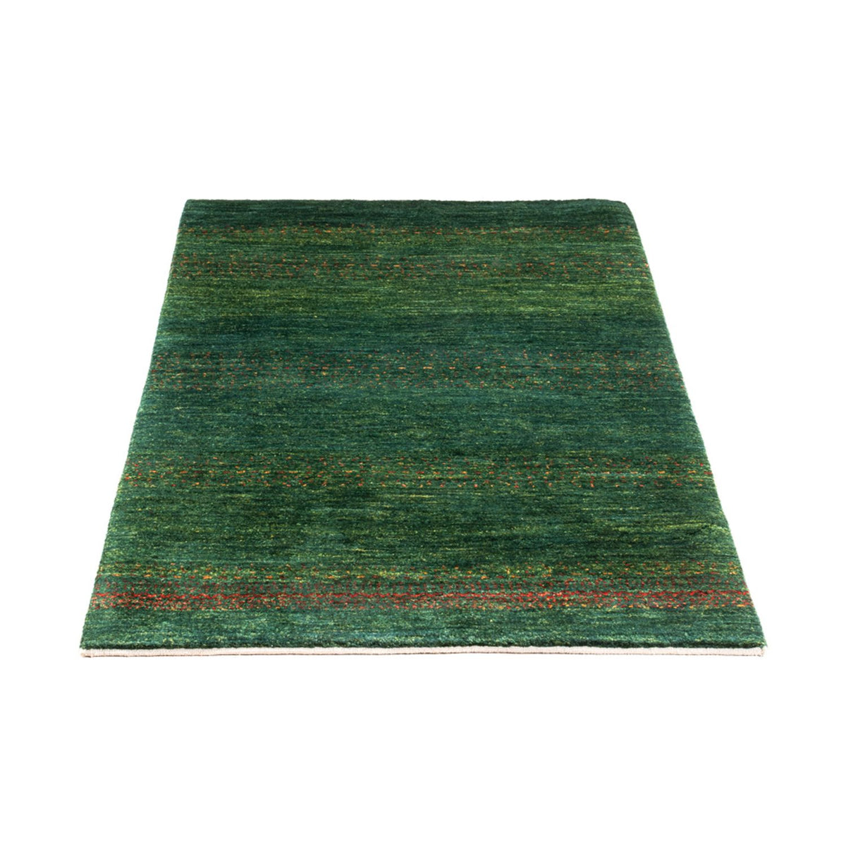 Gabbeh Tapijt - Loribaft Perzisch - 126 x 78 cm - groen
