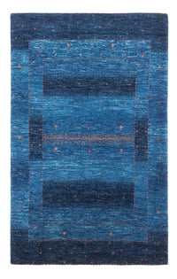 Gabbeh Tapijt - Loribaft Perzisch - 129 x 85 cm - blauw