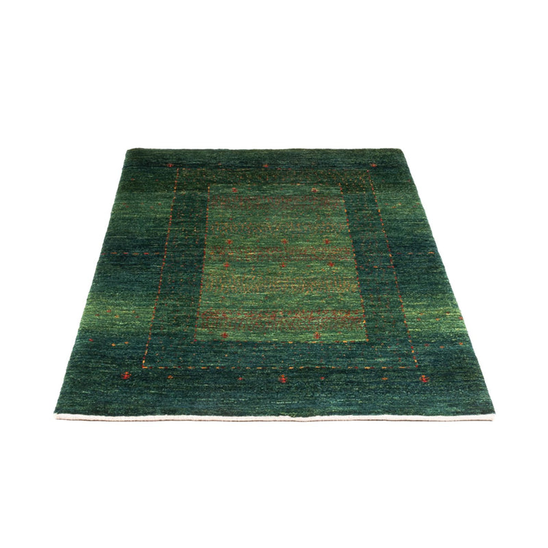Gabbeh Tapijt - Loribaft Perzisch - 132 x 85 cm - groen