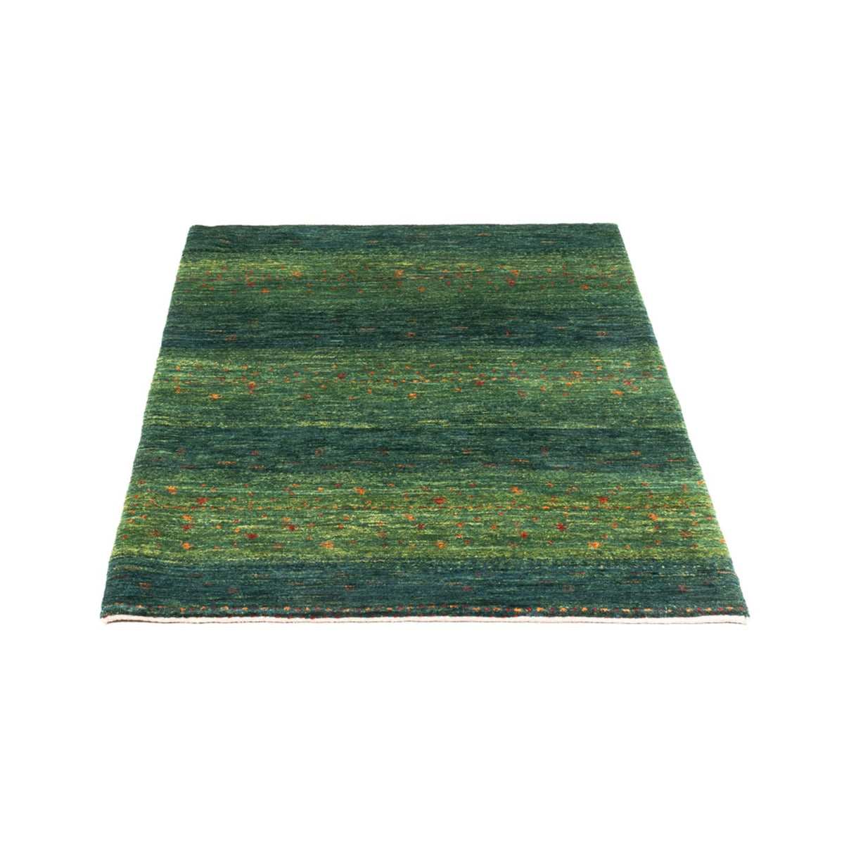 Gabbeh Tapijt - Loribaft Perzisch - 126 x 84 cm - groen