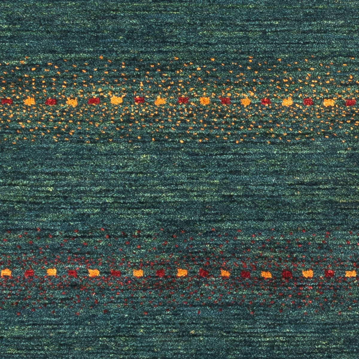 Gabbeh Tapijt - Loribaft Perzisch - 136 x 68 cm - groen