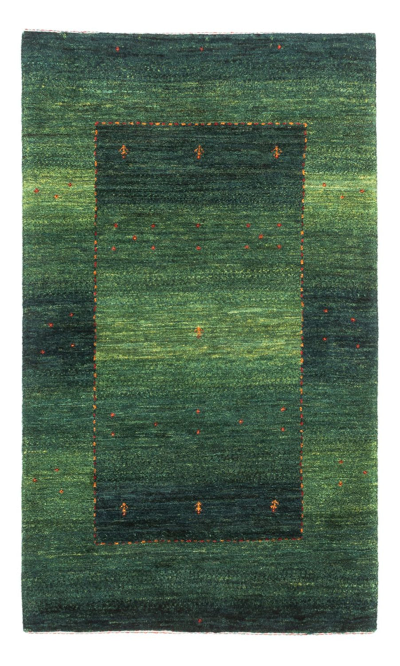 Gabbeh Tapijt - Loribaft Perzisch - 128 x 80 cm - groen