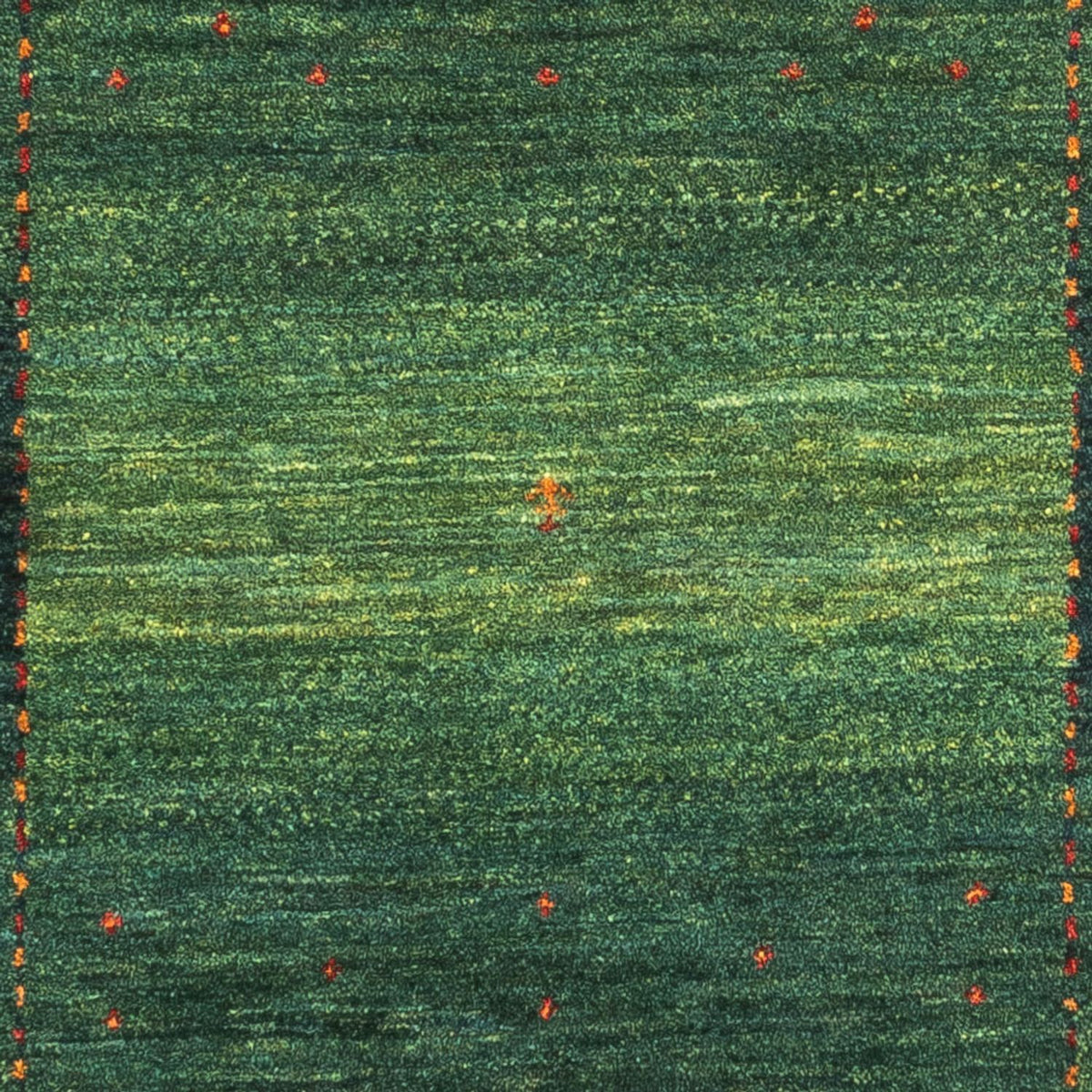 Gabbeh Tapijt - Loribaft Perzisch - 128 x 80 cm - groen