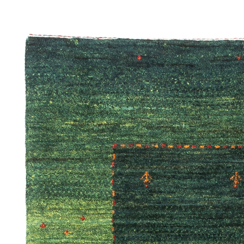 Gabbeh Tapijt - Loribaft Perzisch - 128 x 80 cm - groen