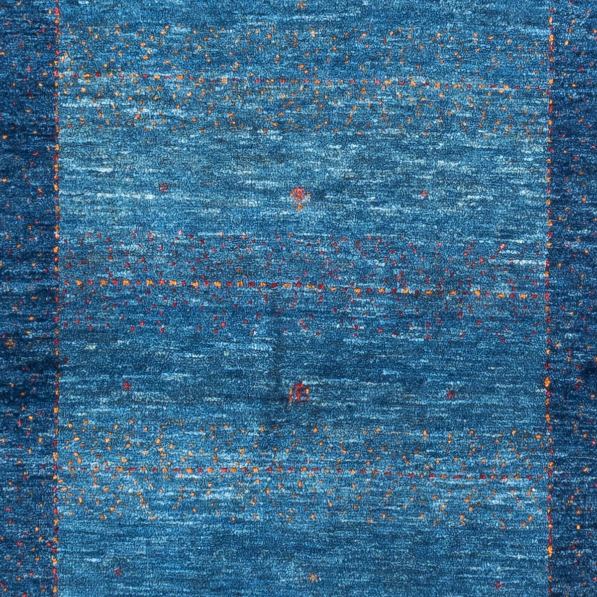 Gabbeh Tapijt - Loribaft Perzisch - 134 x 88 cm - blauw