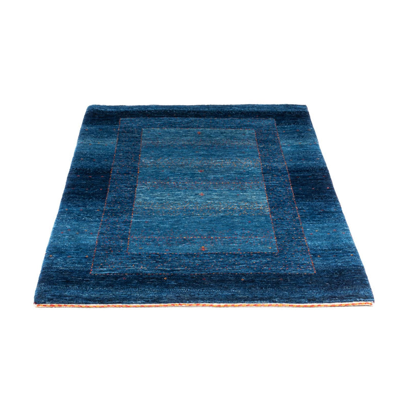 Gabbeh Tapijt - Loribaft Perzisch - 134 x 88 cm - blauw