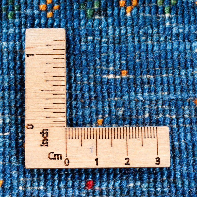 Gabbeh Tapijt - Loribaft Perzisch - 153 x 85 cm - blauw