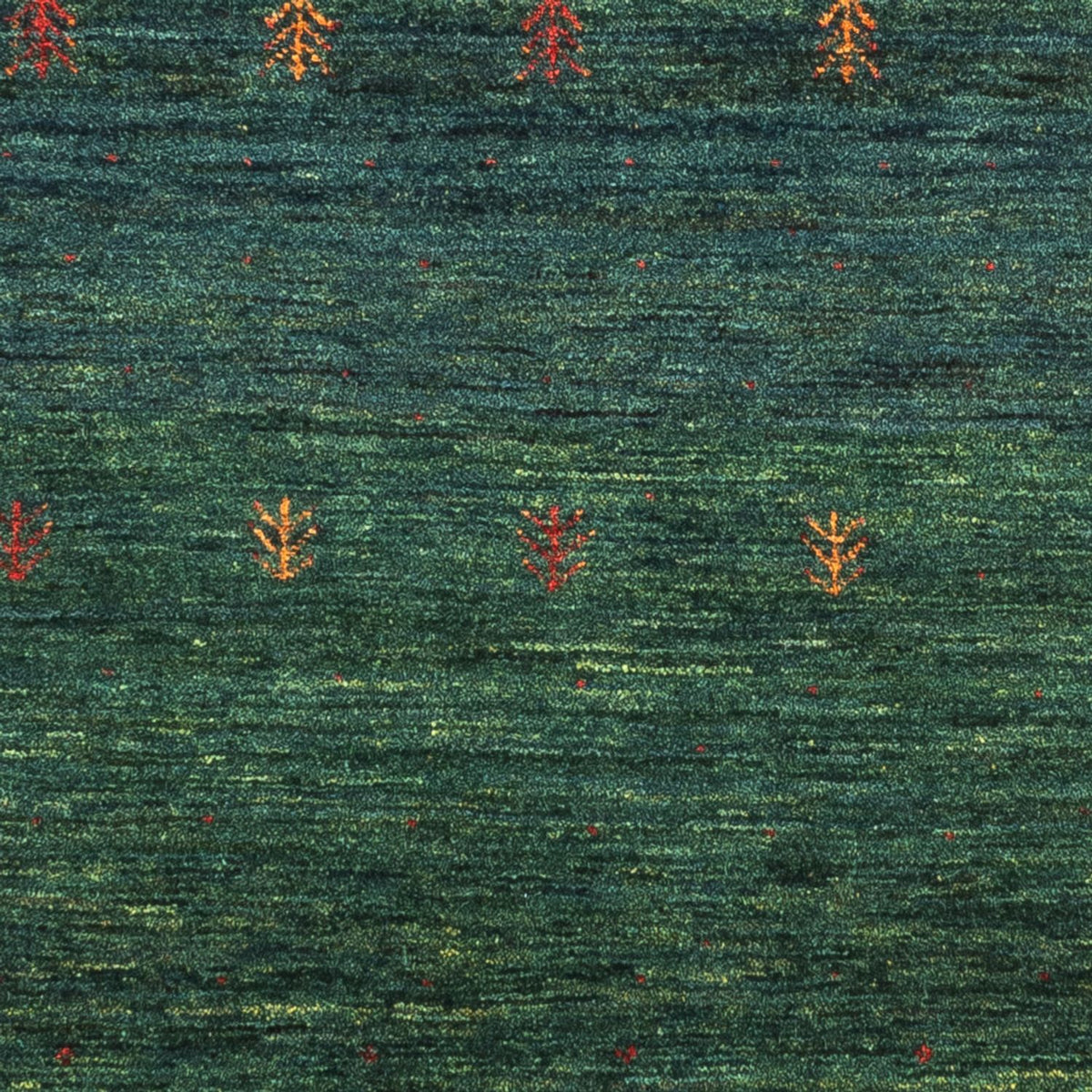 Gabbeh Tapijt - Loribaft Perzisch - 136 x 87 cm - groen