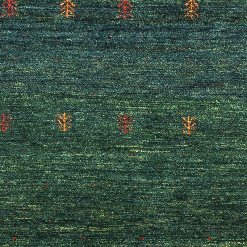 Gabbeh Tapijt - Loribaft Perzisch - 136 x 87 cm - groen