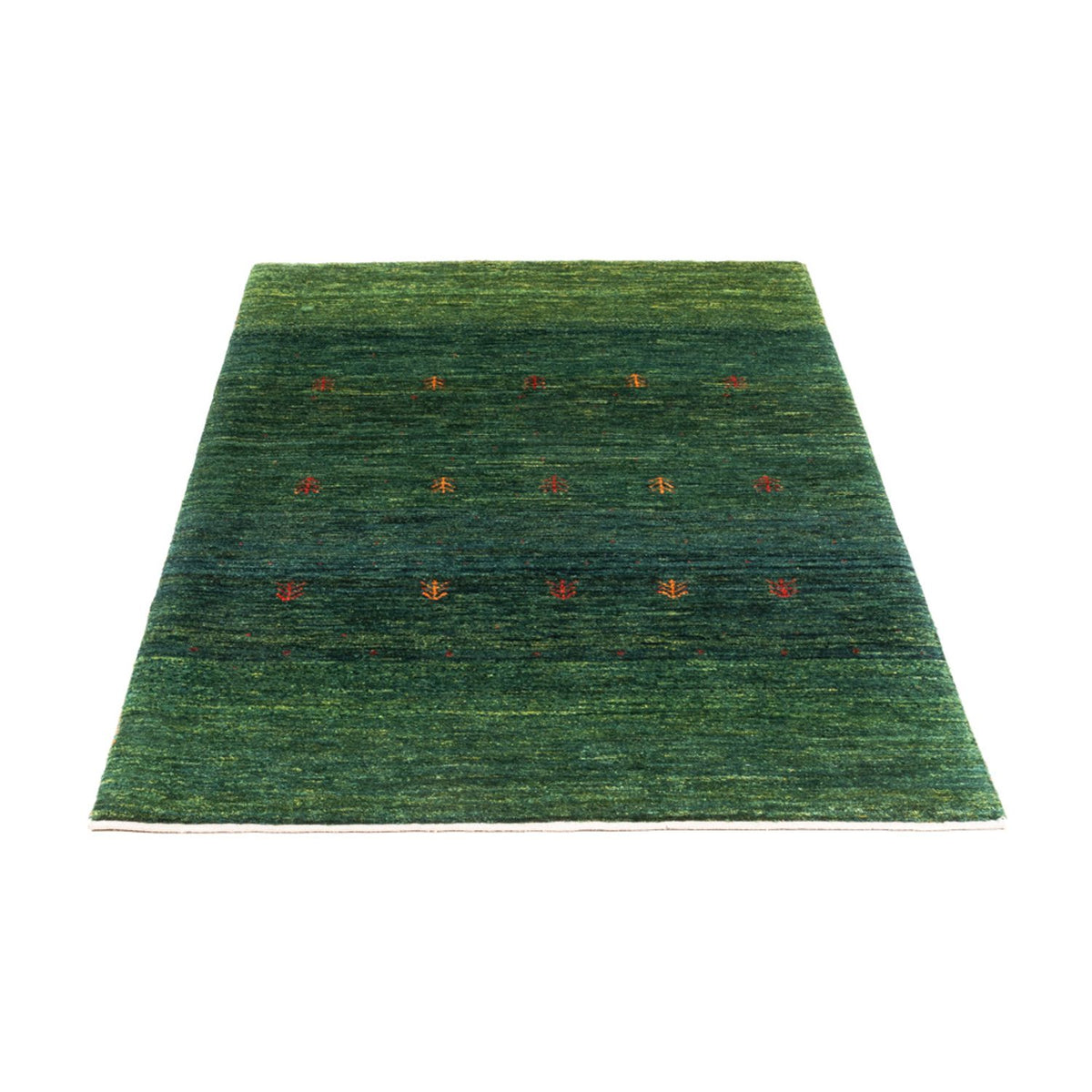 Gabbeh Tapijt - Loribaft Perzisch - 136 x 87 cm - groen