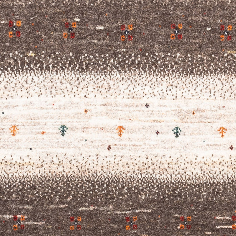 Gabbeh Tapijt - Loribaft Perzisch - 127 x 82 cm - grijs