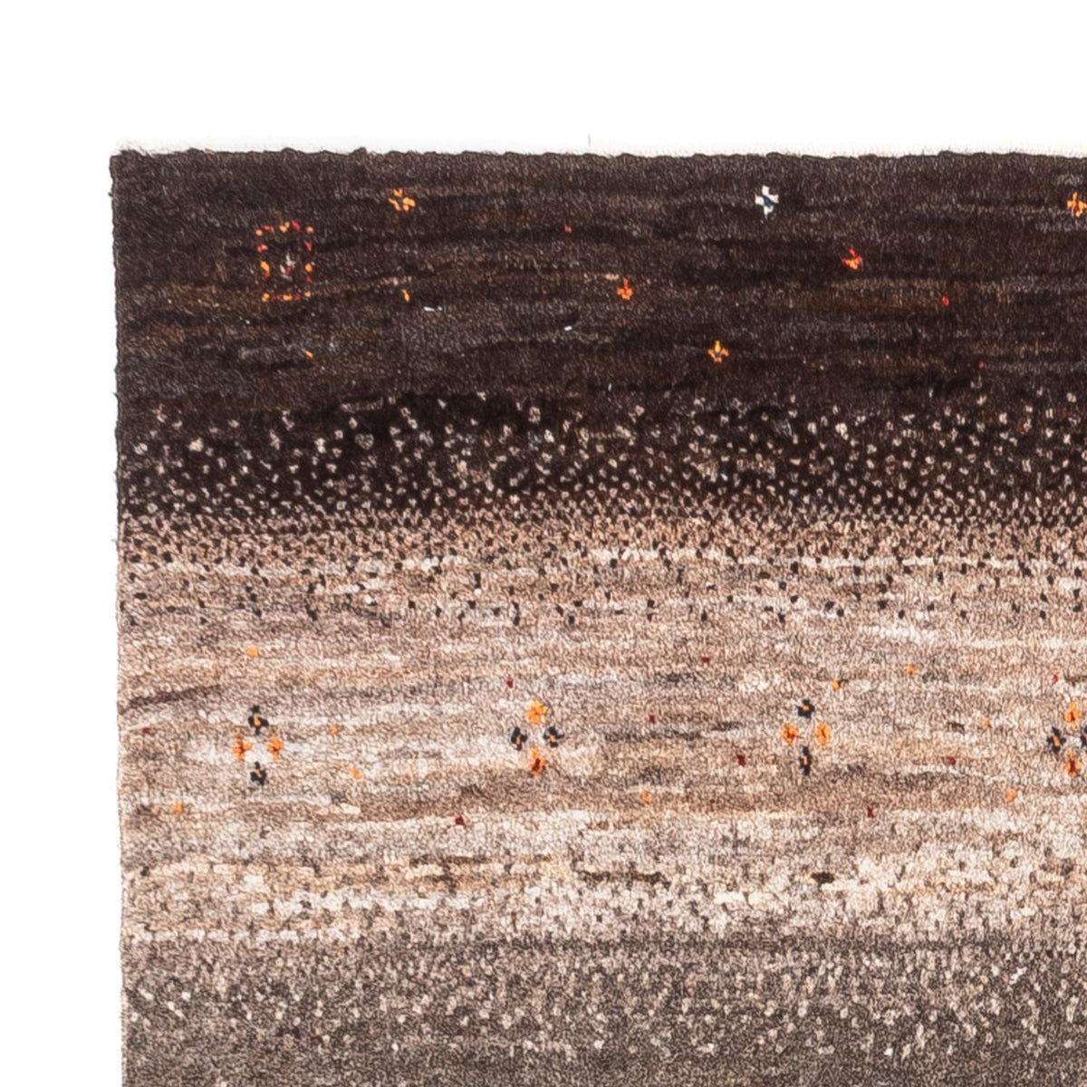 Gabbeh Tapijt - Loribaft Perzisch - 127 x 82 cm - grijs