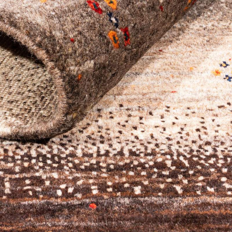 Gabbeh Tapijt - Loribaft Perzisch - 127 x 82 cm - grijs