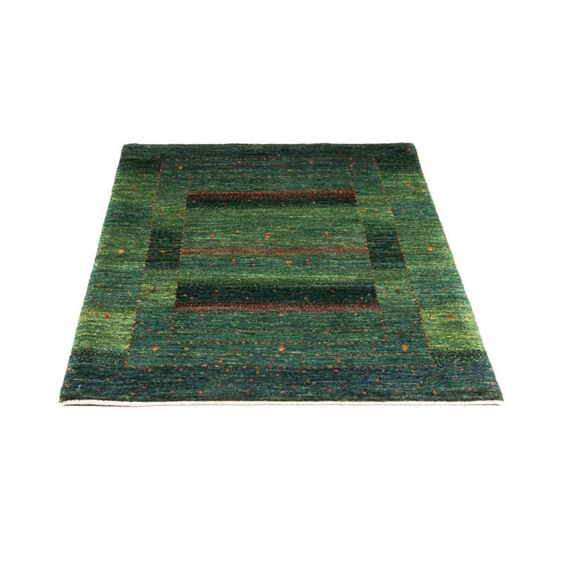 Gabbeh Tapijt - Loribaft Perzisch - 125 x 86 cm - groen