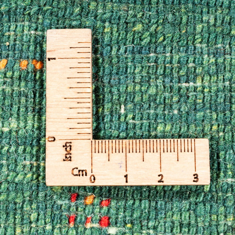 Gabbeh Tapijt - Loribaft Perzisch - 133 x 84 cm - groen