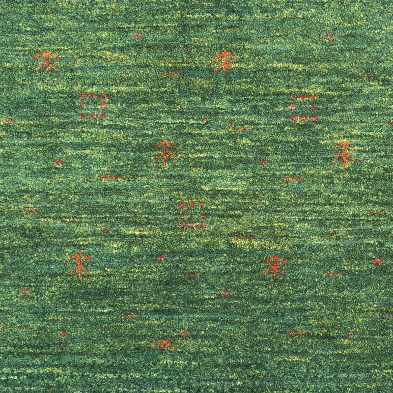 Gabbeh Tapijt - Loribaft Perzisch - 120 x 76 cm - groen