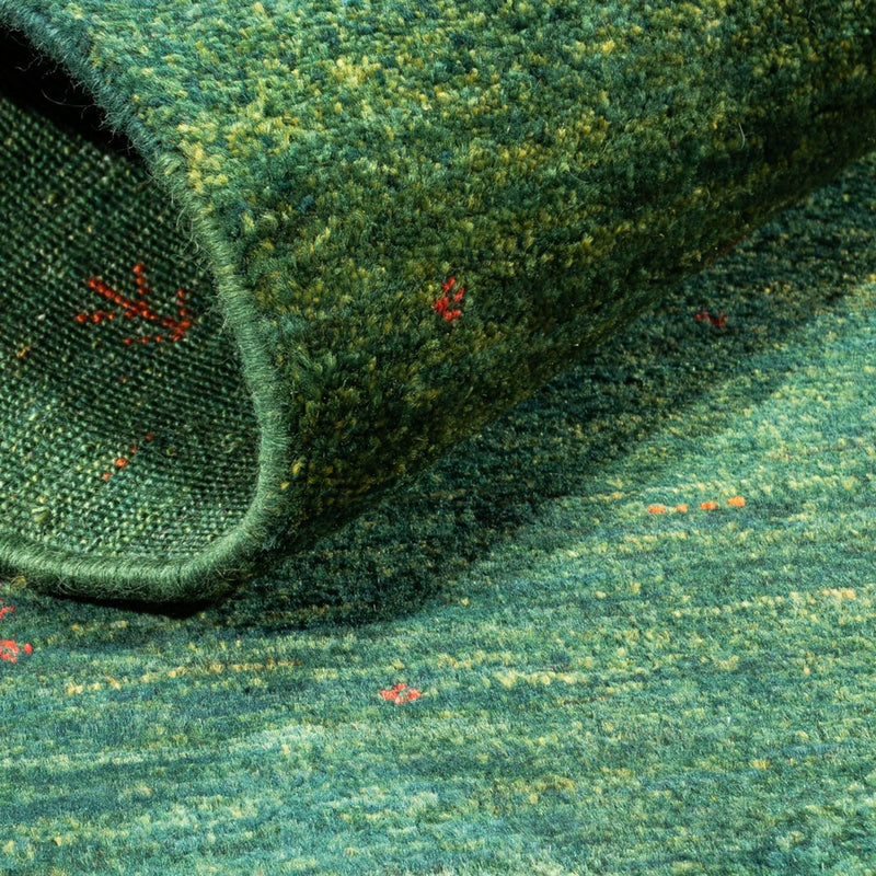 Gabbeh Tapijt - Loribaft Perzisch - 120 x 76 cm - groen