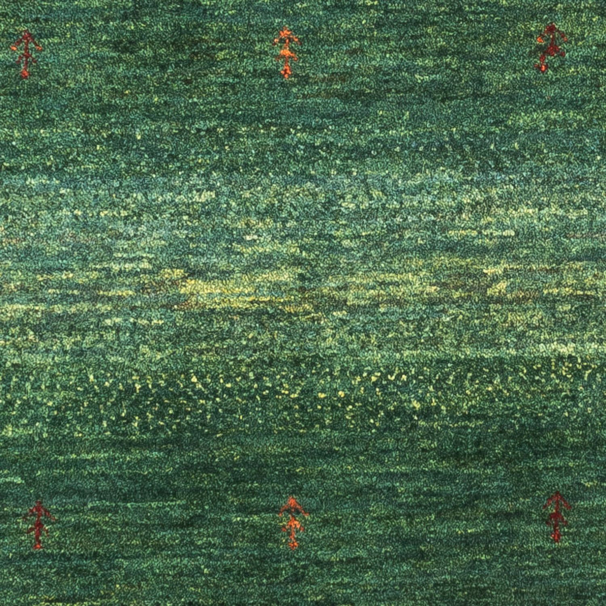 Gabbeh Tapijt - Loribaft Perzisch - 120 x 80 cm - groen