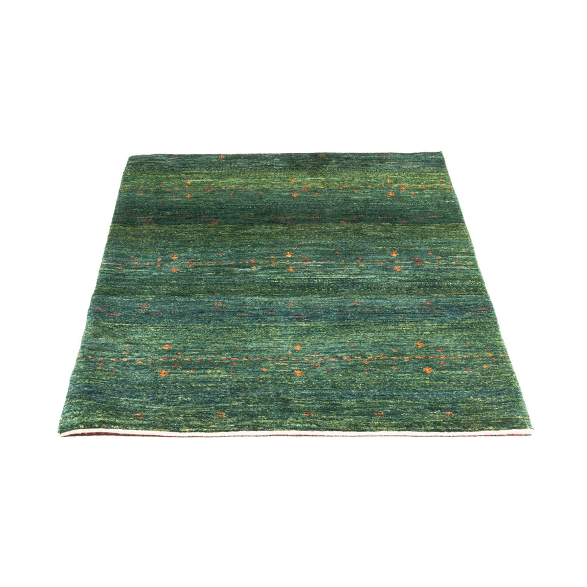 Gabbeh Tapijt - Loribaft Perzisch - 125 x 85 cm - groen