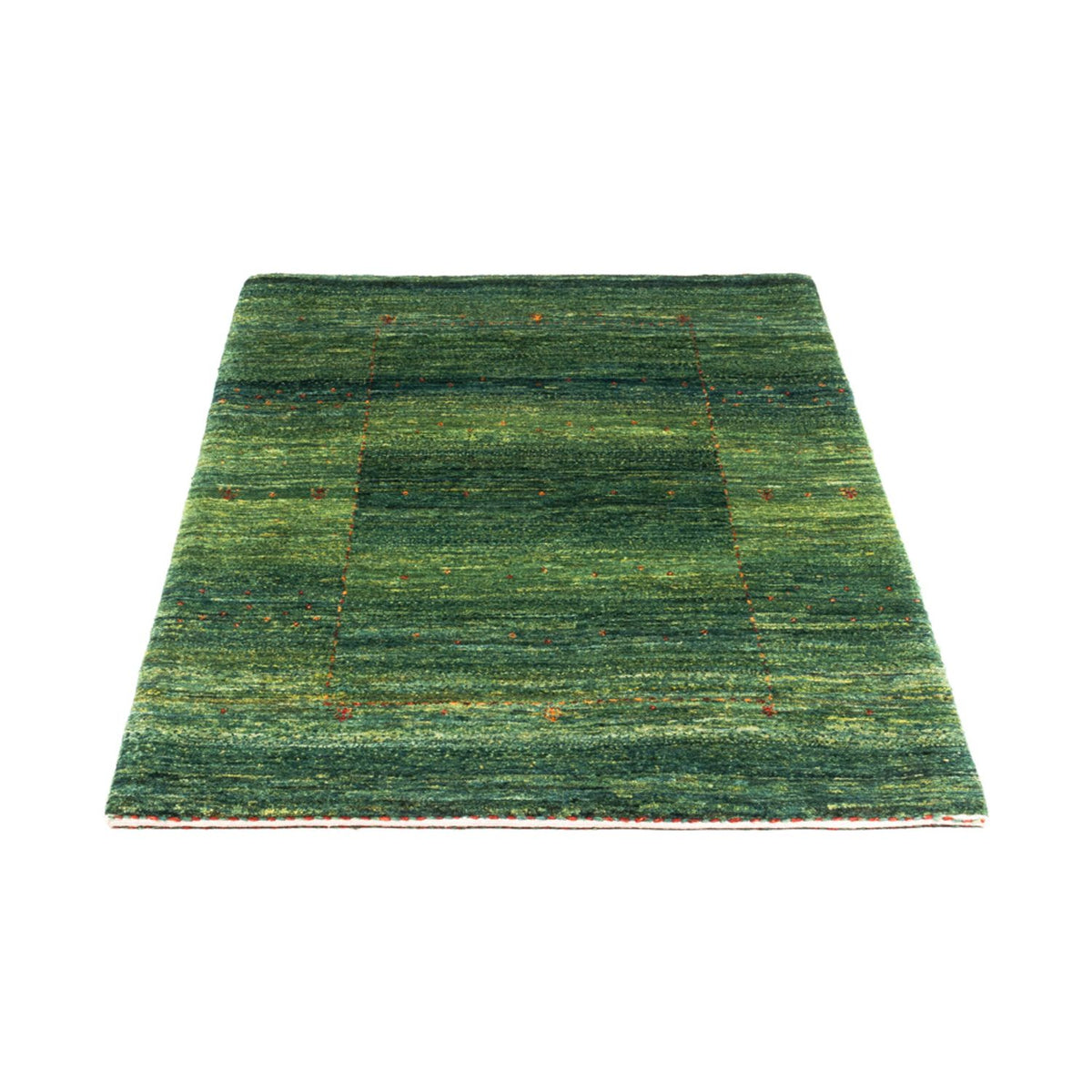 Gabbeh Tapijt - Loribaft Perzisch - 133 x 83 cm - groen