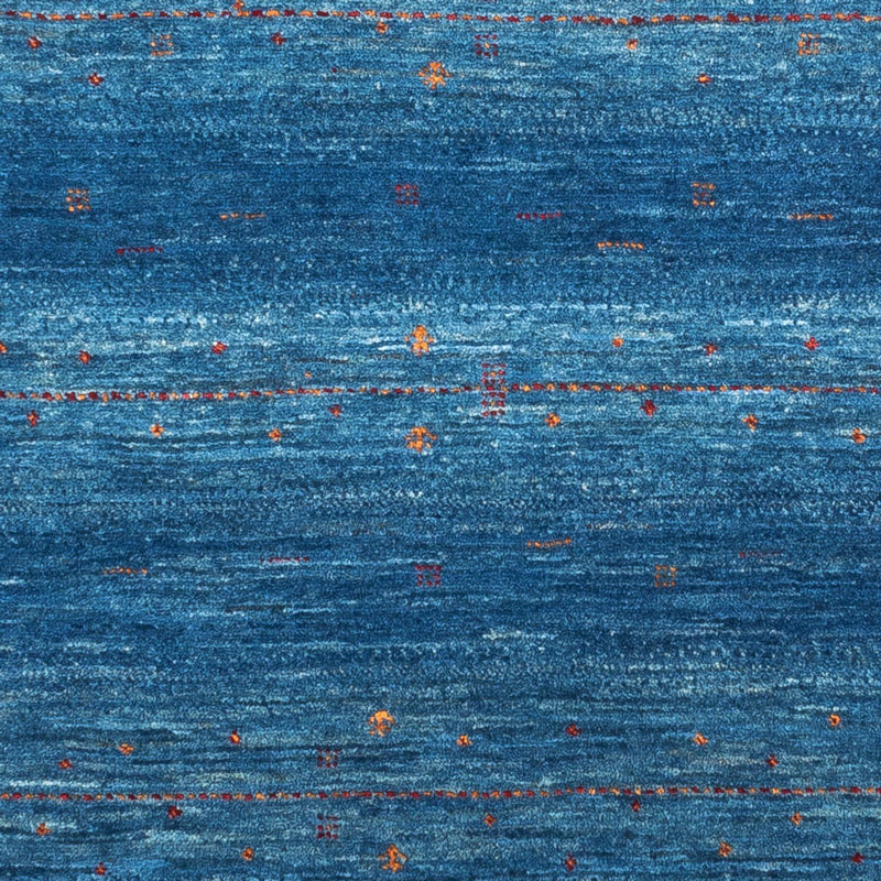 Gabbeh Tapijt - Loribaft Perzisch - 131 x 85 cm - blauw