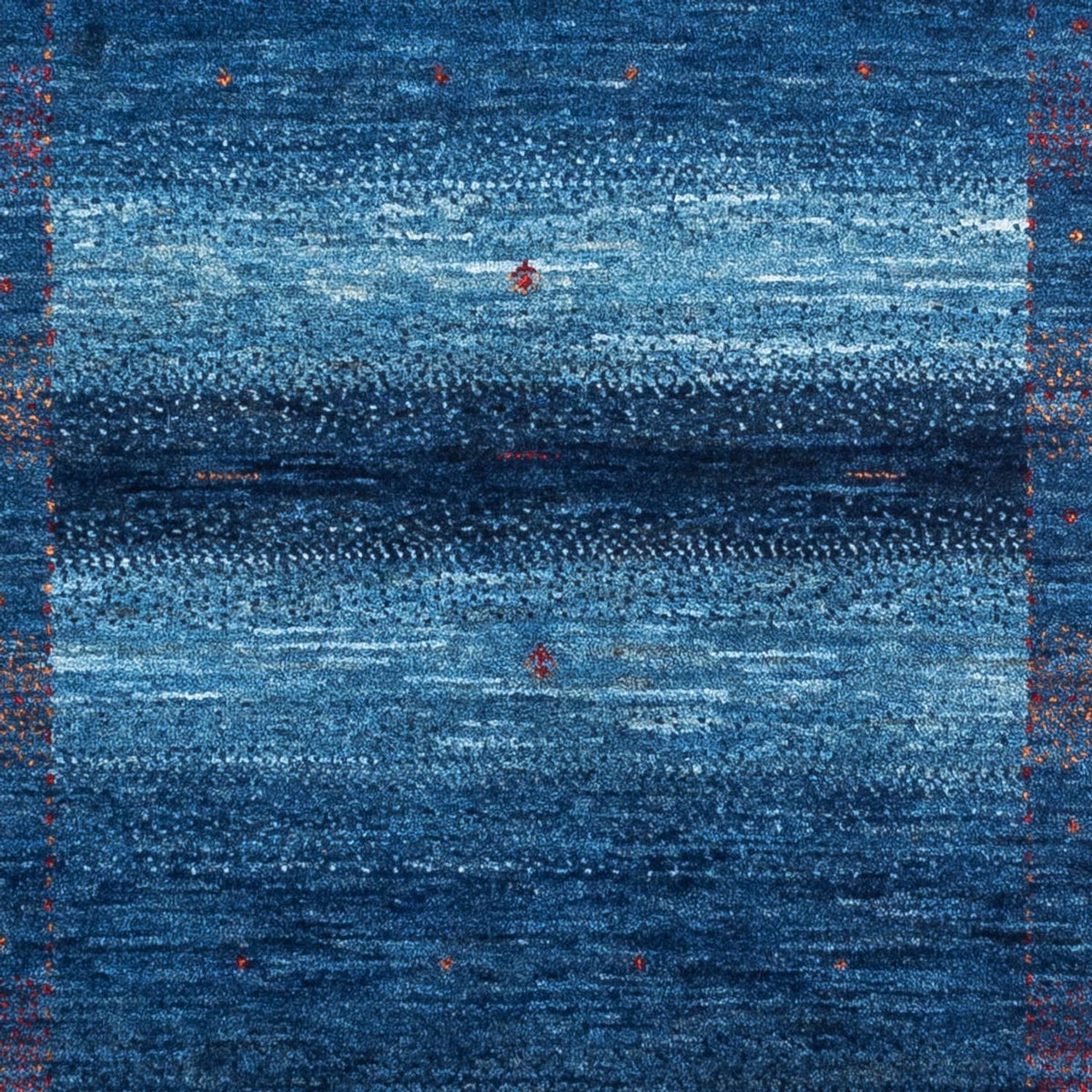 Gabbeh Tapijt - Loribaft Perzisch - 122 x 91 cm - blauw