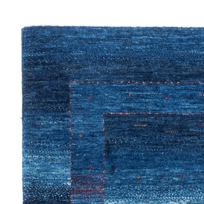 Gabbeh Tapijt - Loribaft Perzisch - 122 x 91 cm - blauw