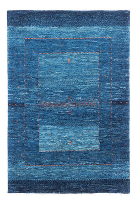 Gabbeh Tapijt - Loribaft Perzisch - 122 x 83 cm - blauw