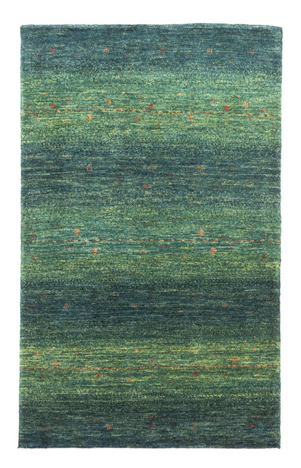 Gabbeh Tapijt - Loribaft Perzisch - 123 x 78 cm - groen
