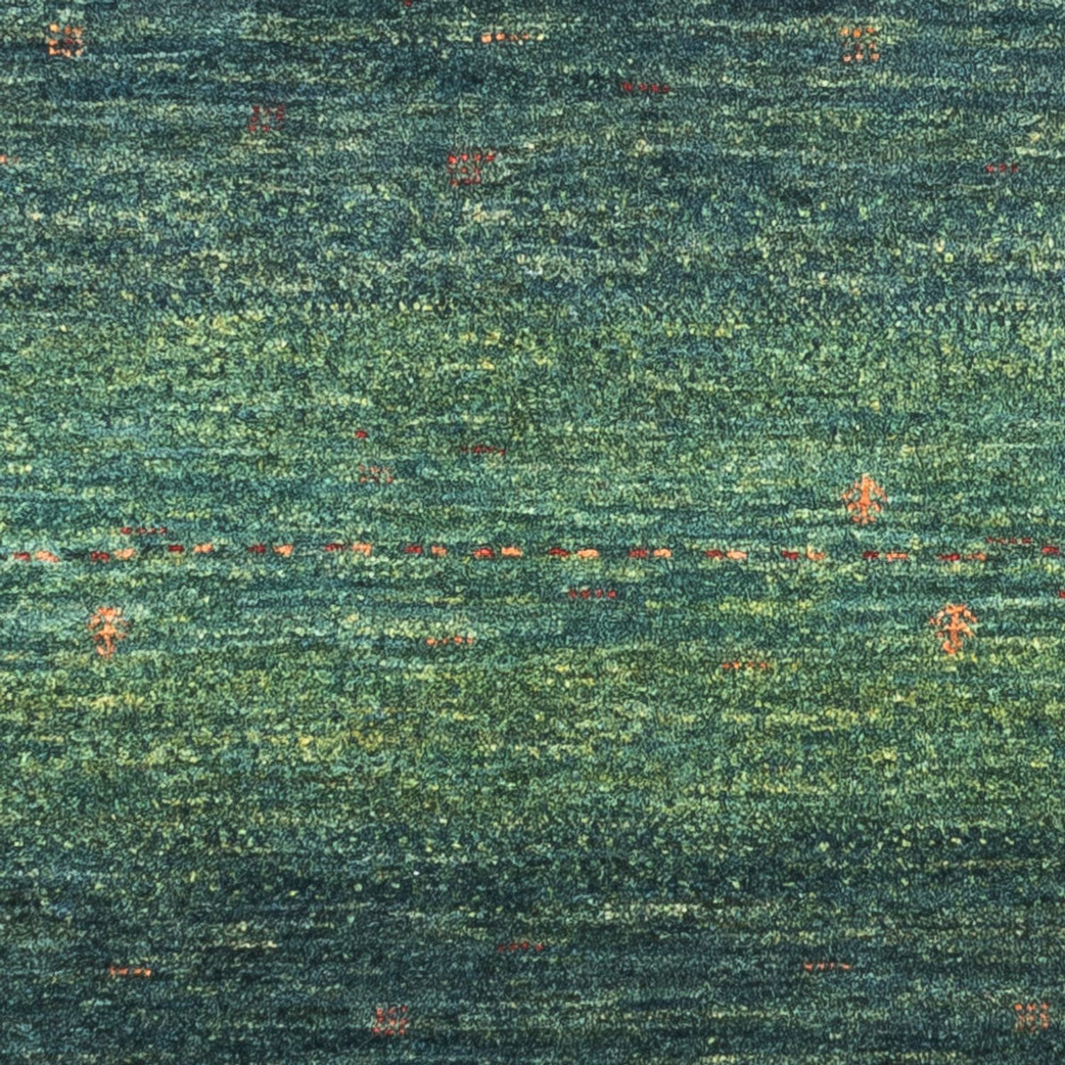 Gabbeh Tapijt - Loribaft Perzisch - 123 x 78 cm - groen