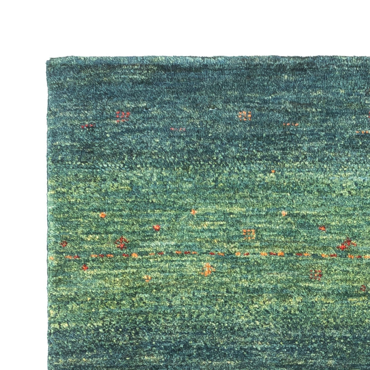 Gabbeh Tapijt - Loribaft Perzisch - 123 x 78 cm - groen