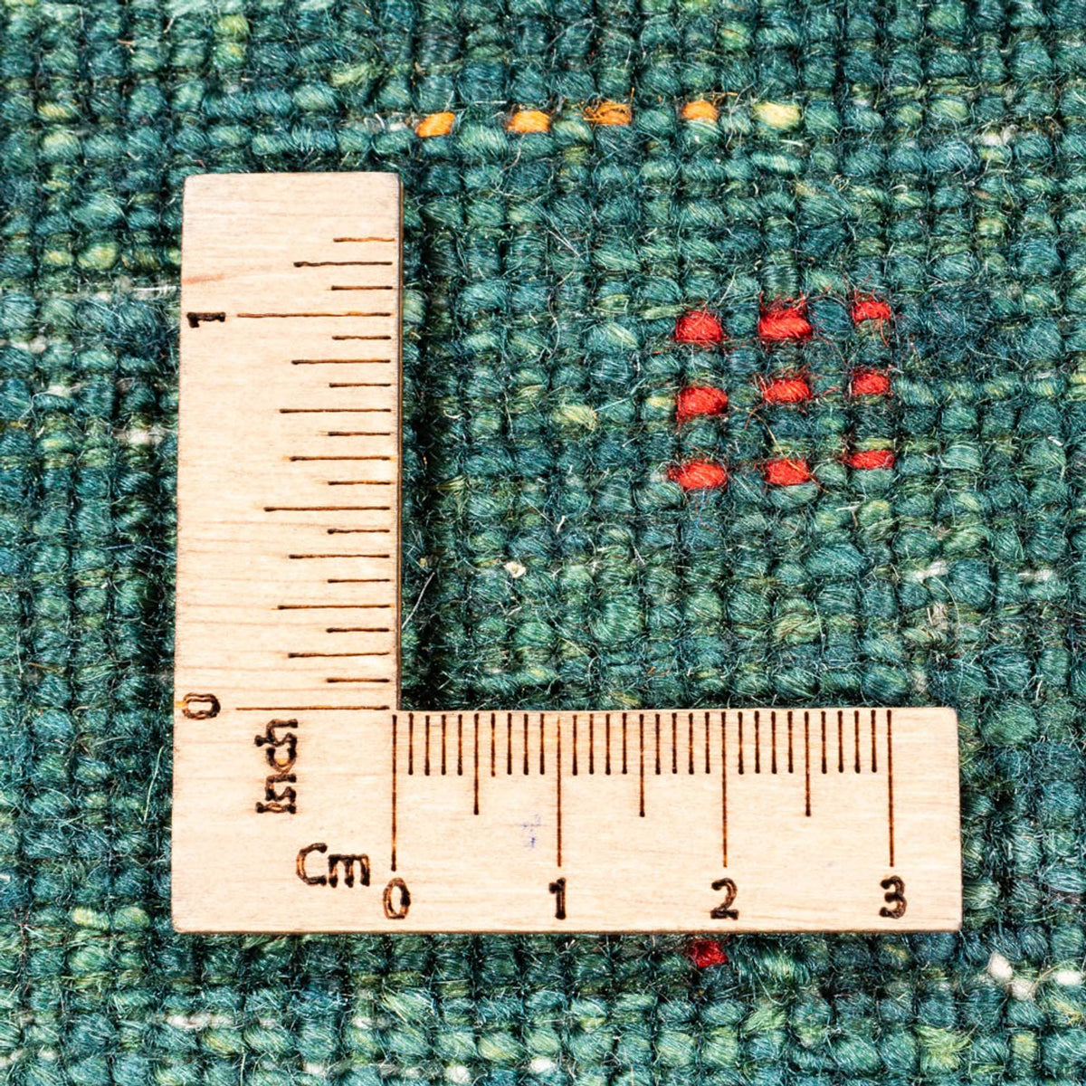 Gabbeh Tapijt - Loribaft Perzisch - 123 x 78 cm - groen