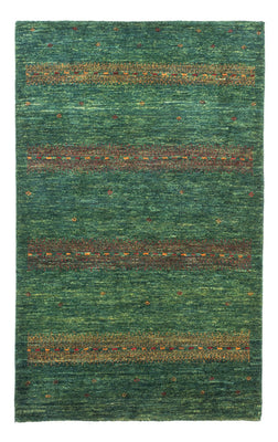 Gabbeh Tapijt - Loribaft Perzisch - 128 x 82 cm - groen
