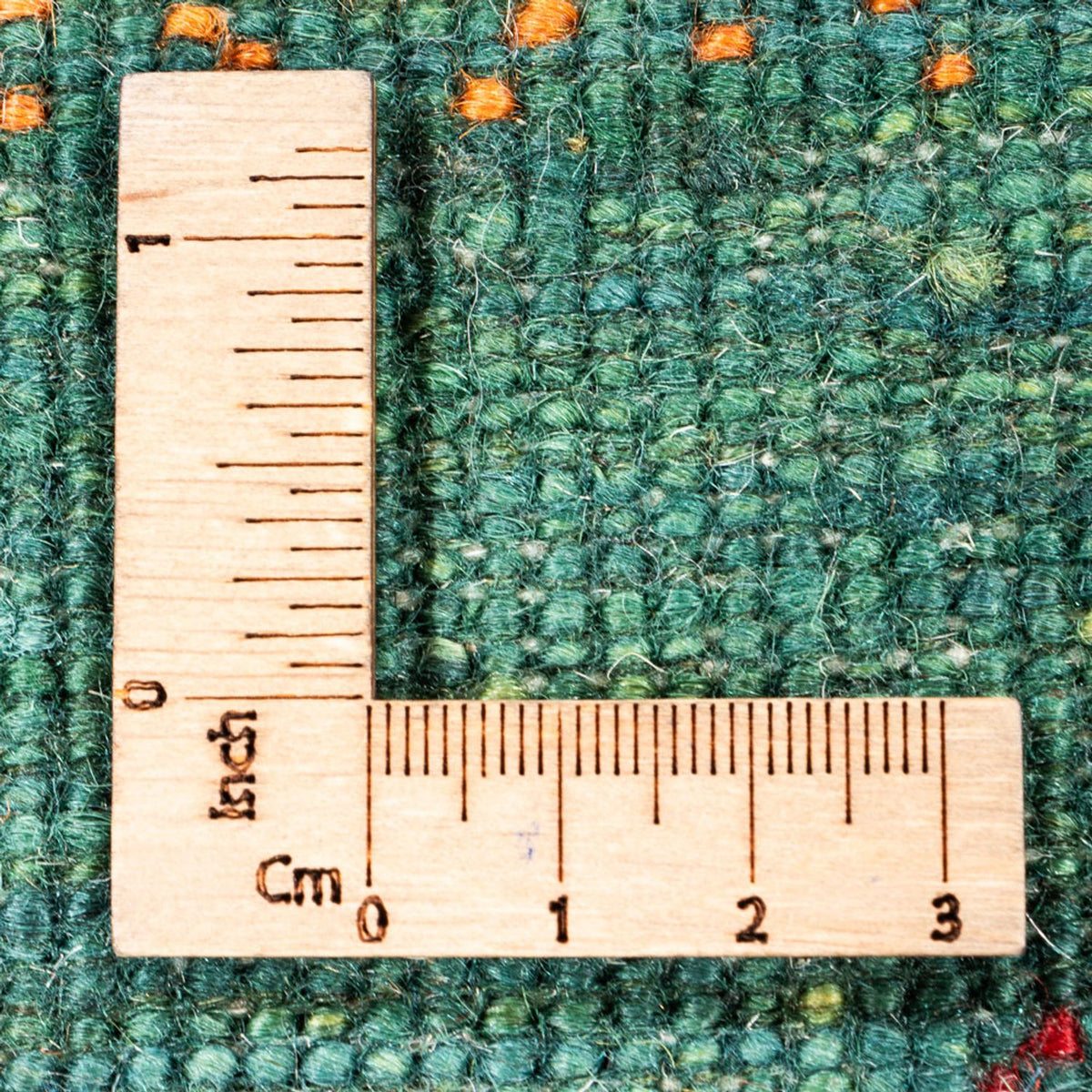 Gabbeh Tapijt - Loribaft Perzisch - 128 x 82 cm - groen