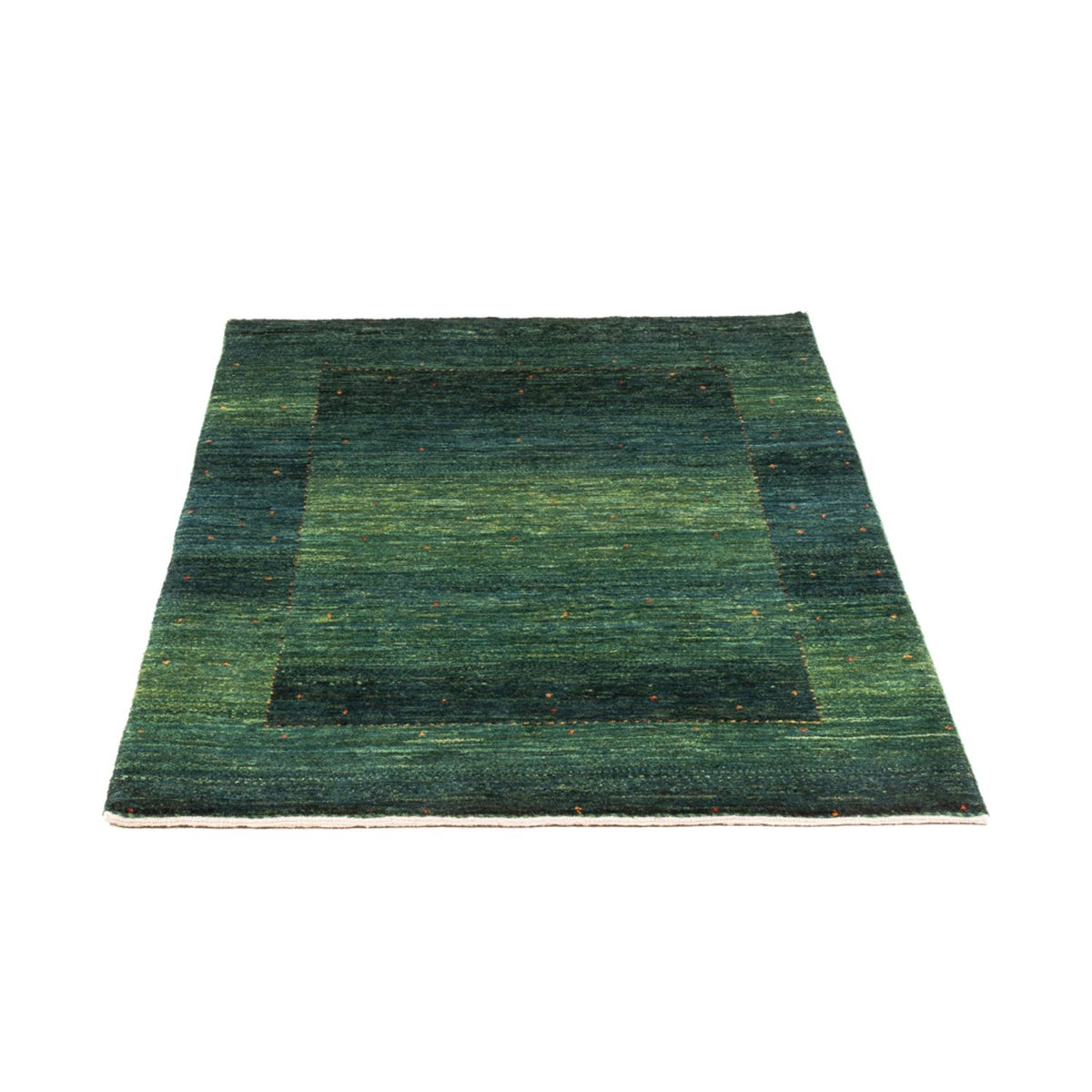 Gabbeh Tapijt - Loribaft Perzisch - 124 x 85 cm - groen