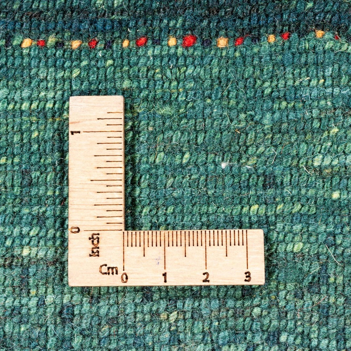 Gabbeh Tapijt - Loribaft Perzisch - 124 x 85 cm - groen