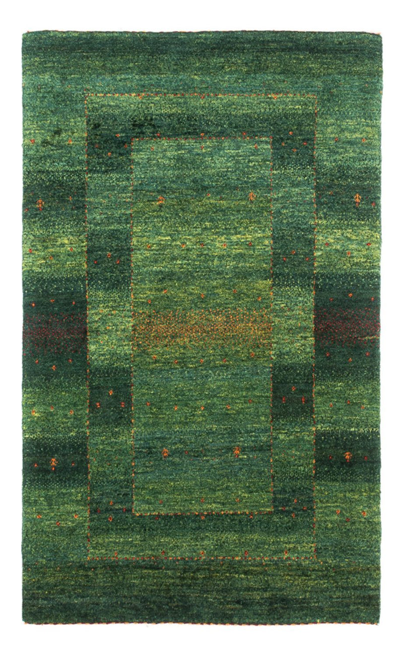 Gabbeh Tapijt - Loribaft Perzisch - 123 x 79 cm - groen