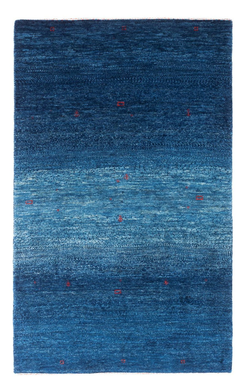 Gabbeh Tapijt - Loribaft Perzisch - 137 x 83 cm - blauw