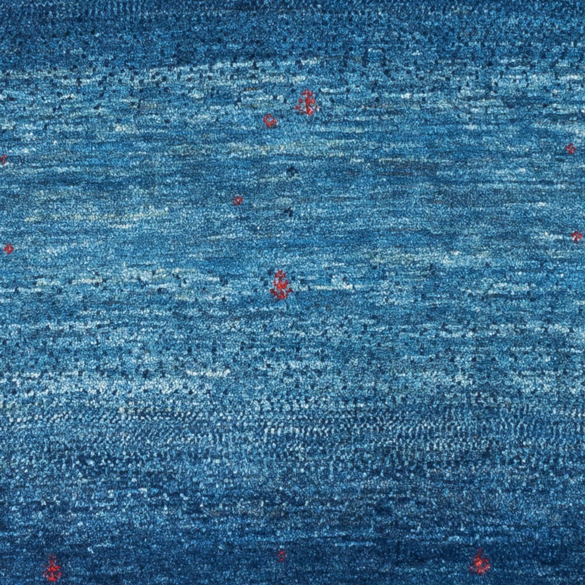Gabbeh Tapijt - Loribaft Perzisch - 137 x 83 cm - blauw