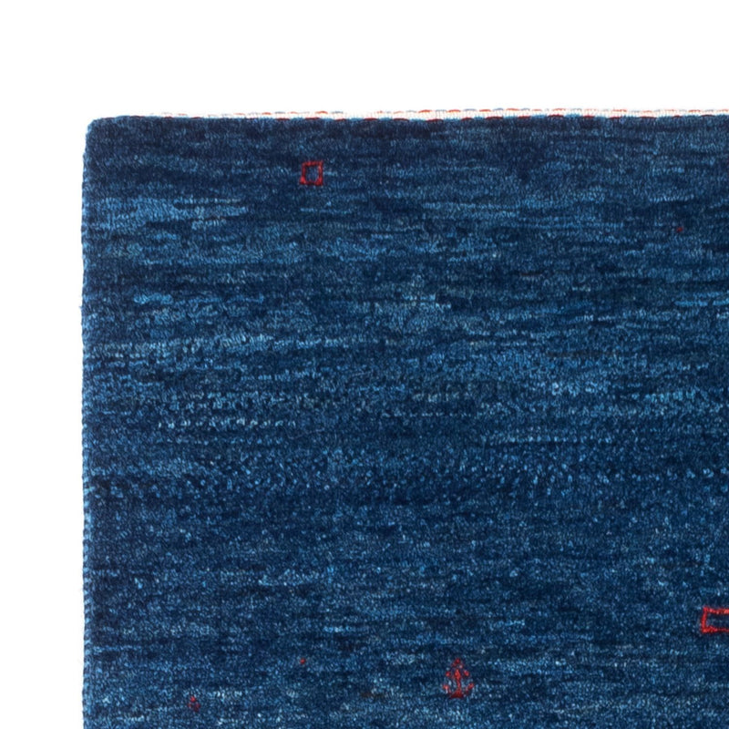 Gabbeh Tapijt - Loribaft Perzisch - 137 x 83 cm - blauw