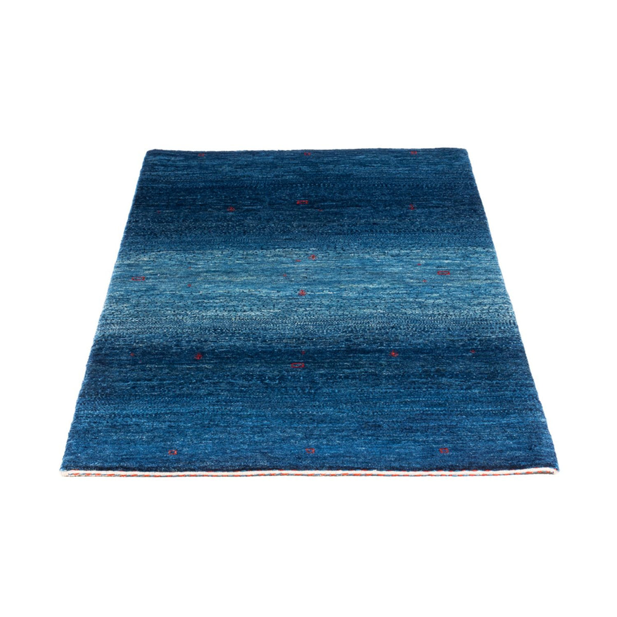 Gabbeh Tapijt - Loribaft Perzisch - 137 x 83 cm - blauw